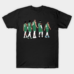 Boston Celtics Starting Five T-Shirt